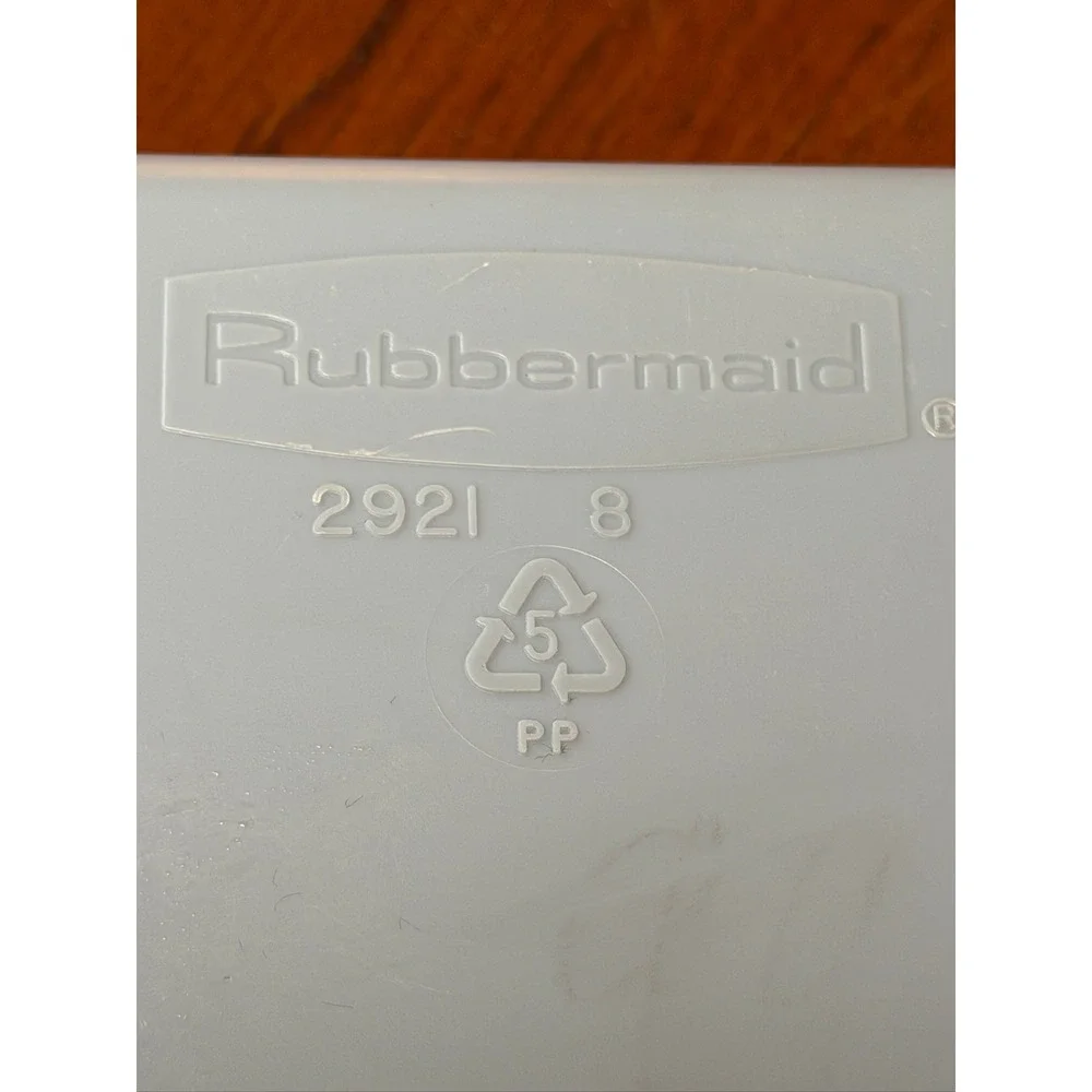 Vintage Rubbermaid 2921 Light BLUE Plastic Silverware Utensil Drawer Organizer